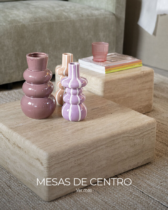 Mesa de centro de m&aacute;rmol